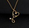 "Nurse Love" Stethoscope necklace