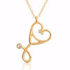 "Nurse Love" Stethoscope necklace