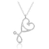"Nurse Love" Stethoscope necklace