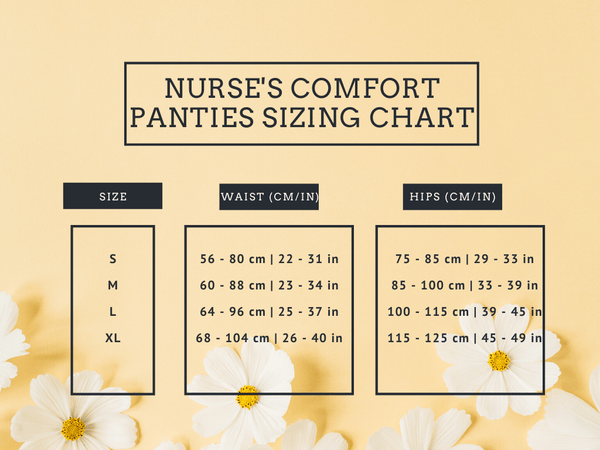The Nurse's Comfort Panties (FREE Size Replacement Guarantee!)